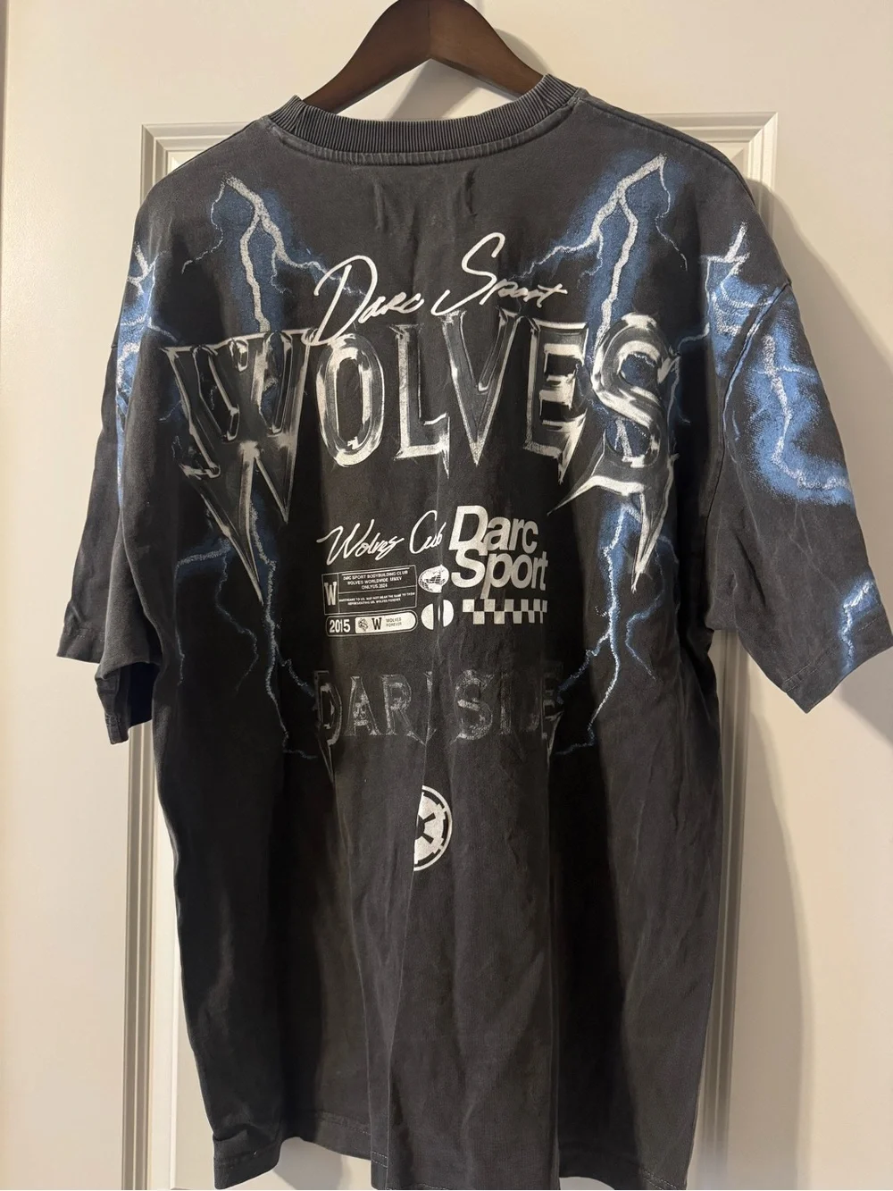 Darc Sport Star Wars Collab Black Short Sleeve Graphic Crewneck Tee - Picture 5 of 5